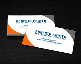 Business Card for Consulting Company