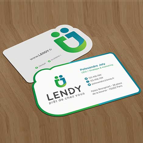 Two Side Business Card design for company